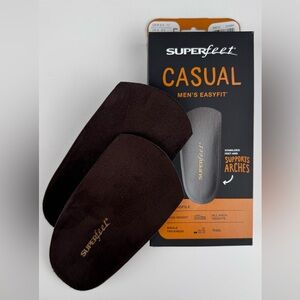 Superfeet Casual Men's Easyfit. New In Box. 3/4 Length. Men's Size- 9.5-11